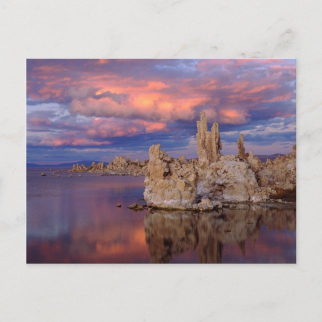 Tufa Formation on Mono Lake Postkarte (Vorderseite)