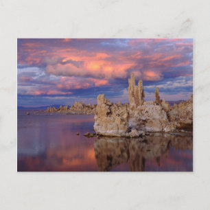 Tufa-Formationen am Mono Lake Postkarte
