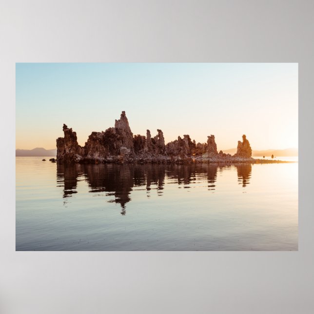 TUFA FORMATIONEN AM MONO SEE. POSTER (Vorne)