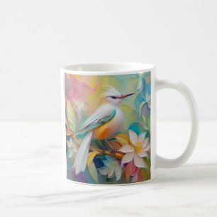 Tufed Golden Rumped Fantasy Bird Kaffeetasse