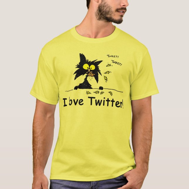 Tuffkitty-Lieben Twitter T-Shirt (Vorderseite)