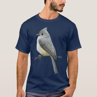 Tufteditmouse Bird witzig T-Shirt