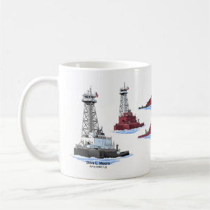 Tug Olive L. Moore Kaffeetasse
