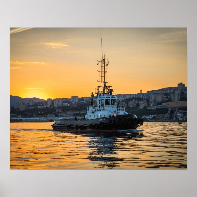 Tugboat Poster (Vorne)