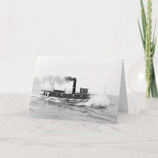 Tugboat William Sprague, Ende des 19. Jahrhunderts Karte