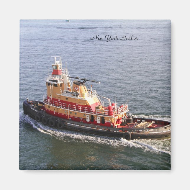 Tugboat, Zachary Reinhauer, New York Magnet (Vorne)