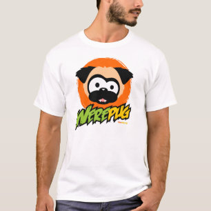 Tugg der WerePug Weiß-T - Shirt