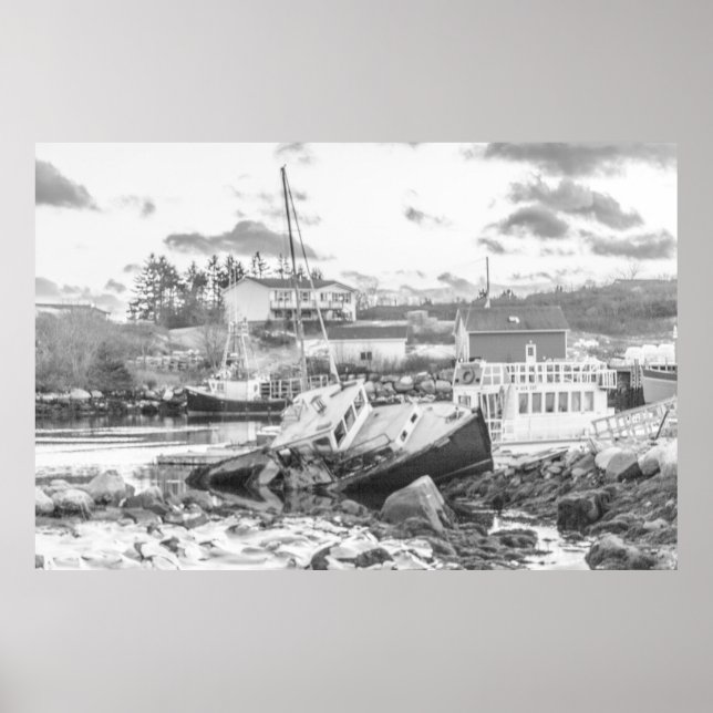 Tuggers letzter Stand (b&w) Poster (Vorne)