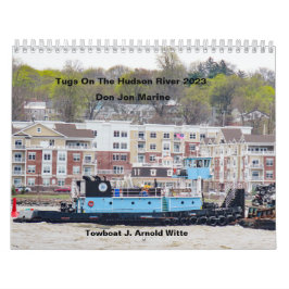 Tugs auf dem Hudson River 2023 Don Jon Marine Kalender