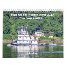 Tugs on the Hudson River 2023 Towboats & ATB's Kalender