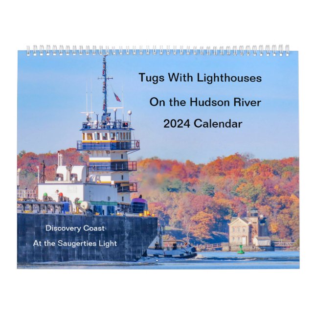 Tugs with Lighthouses 2024 Calendar Kalender (Titelbild)