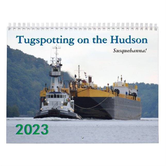 Tugspotting 2023 Susquehanna Kalender (Titelbild)