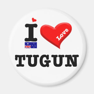 TUGUN - I Liebe Magnet