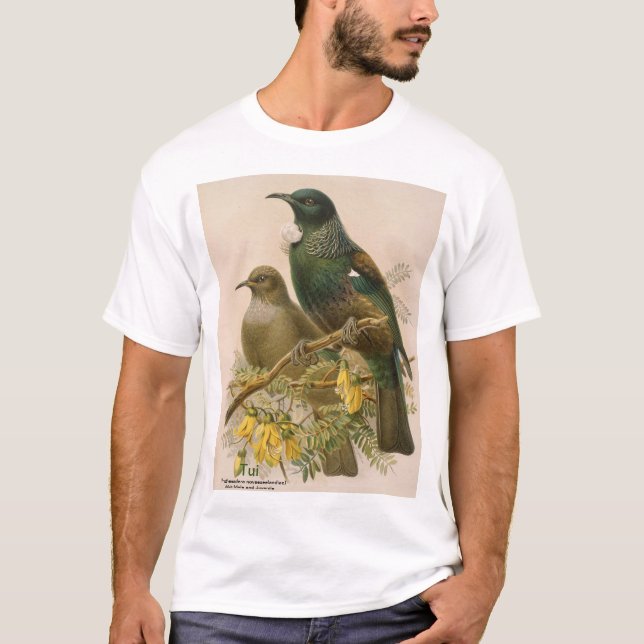 Tui, erwachsene männliche und jugendliche T-Shirt (Vorderseite)