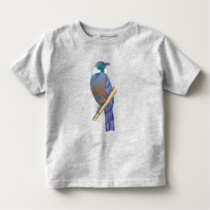 Tui New Zealand Bird Kleinkind T-shirt