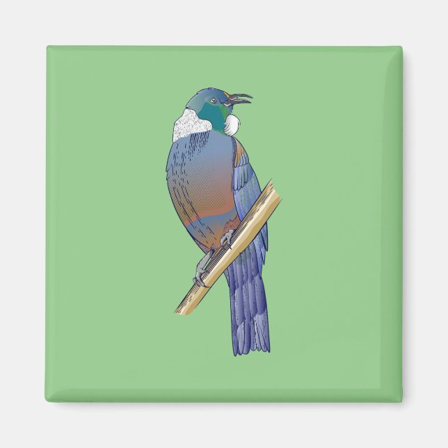 Tui New Zealand Bird Magnet (Vorne)