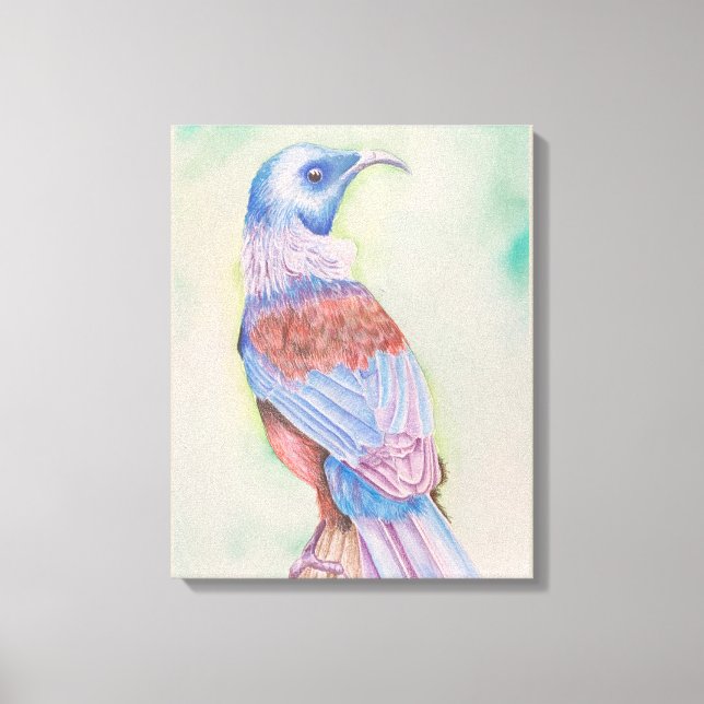 Tui Stretched Canvas Print Leinwanddruck (Vorderseite)