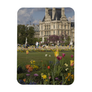 Tuileries Garden, Louvre, Paris, Frankreich Magnet