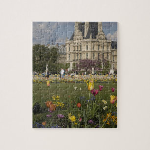 Tuileries-Garten, Louvre, Paris, Frankreich Puzzle