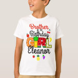 Tuitti Fruity Brother of the Birthday Girl T-Shirt<br><div class="desc">Feiern Sie Geburtstag mit diesem besonderen T - Shirt,  dem besonderen und personalisierten Design</div>