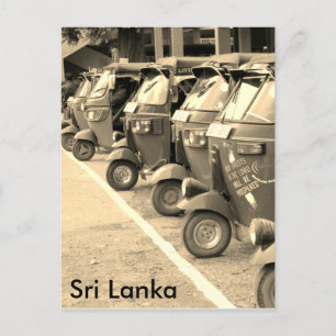 Tuk Sri lanka Postkarte