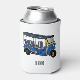 Tuk Tuk Cartoon Illustration Dosenkühler