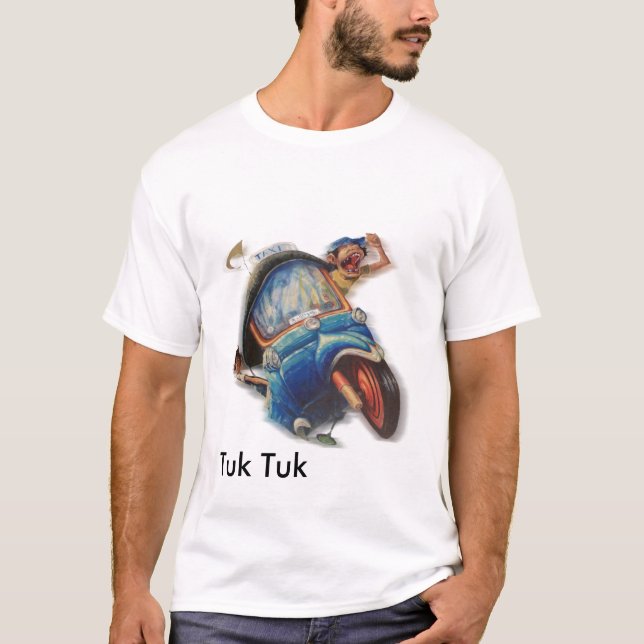 Tuk Tuk Fahrt T-Shirt (Vorderseite)
