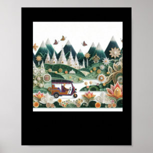 Tuk Tuk Thailand #1 Aufkleber Poster