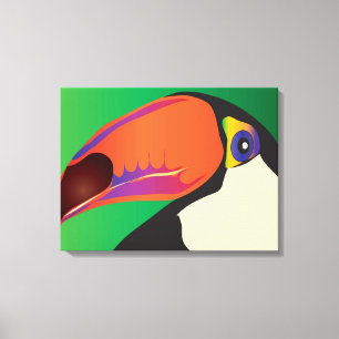 Tukan auf Leinwand
