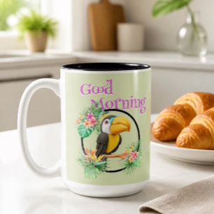 Tukan Guten Morgen Zweifarbige Tasse