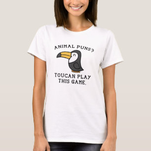 Tukan kann dieses Spiel spielen T-Shirt