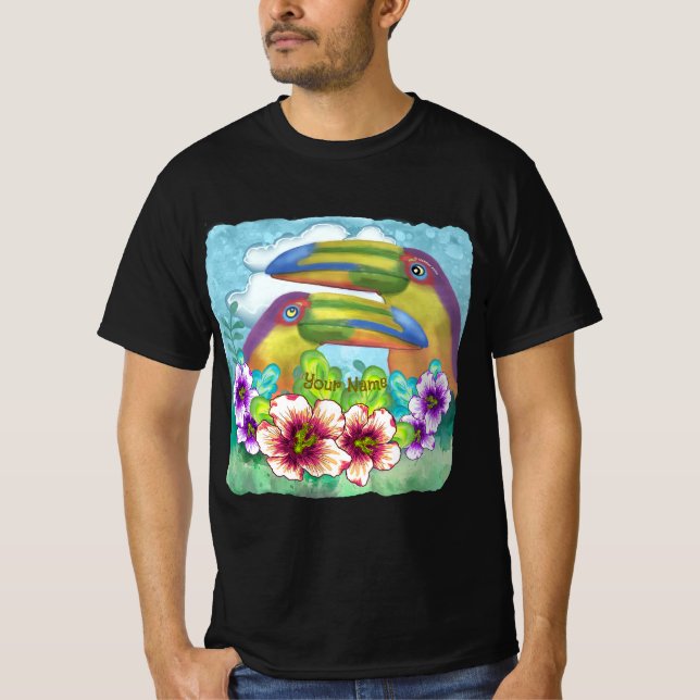 Tukan-Liebhaber T-Shirt (Vorderseite)