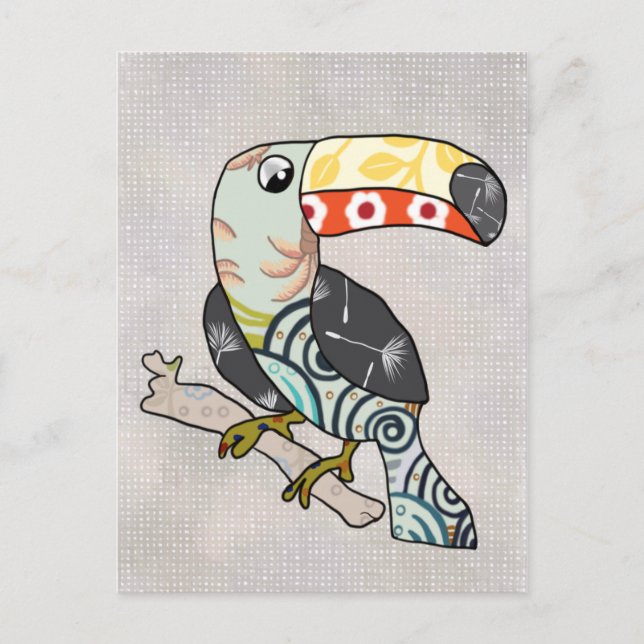 Tukan Postkarte (Vorderseite)
