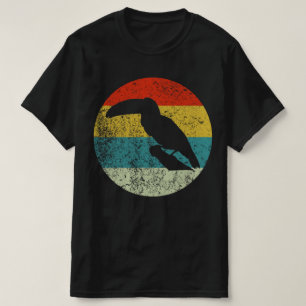 Tukan Retro Vintage Silhouette 70er T-Shirt
