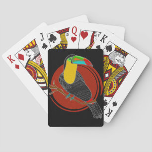 Tukan-Spielkarten im klassischen Design Spielkarten