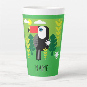 Tukan Tropenvogel Milchtasse