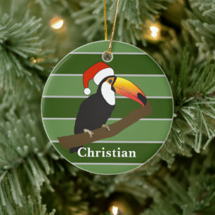 Tukan - Weihnachtsspecial Keramik Ornament