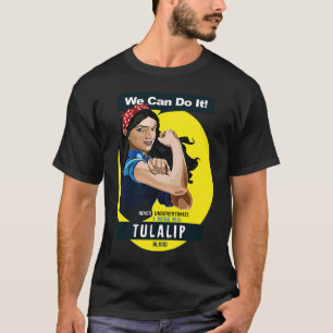 Tulalip Native Amerikanische Ureinwohner Frau nie T-Shirt