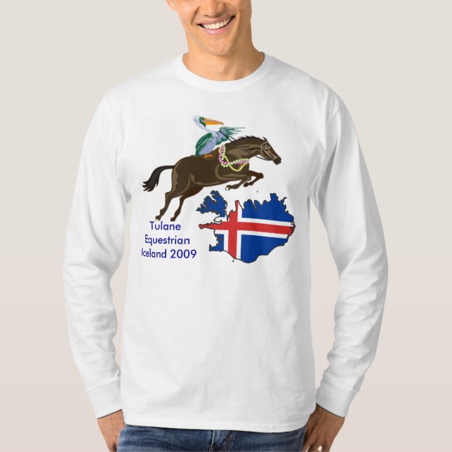 Tulane Reiterisland T - Shirt (Vorderseite)