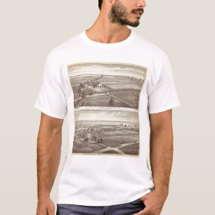 Tulare Bauernhöfe T-Shirt