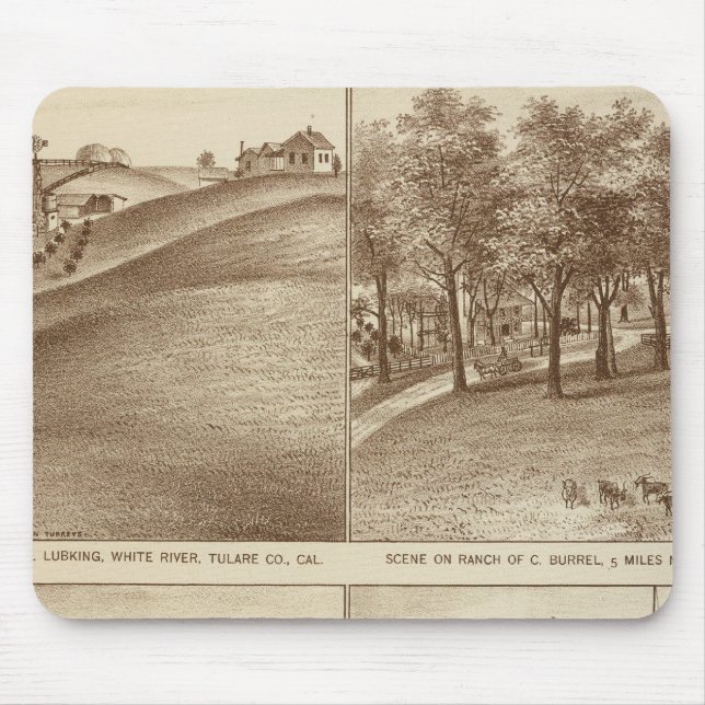 Tulare Co-Umzüge, Büros Mousepad (Vorne)