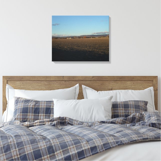 Tulelake im frühen Winter 2 Leinwanddruck (Insitu (Schlafzimmer))