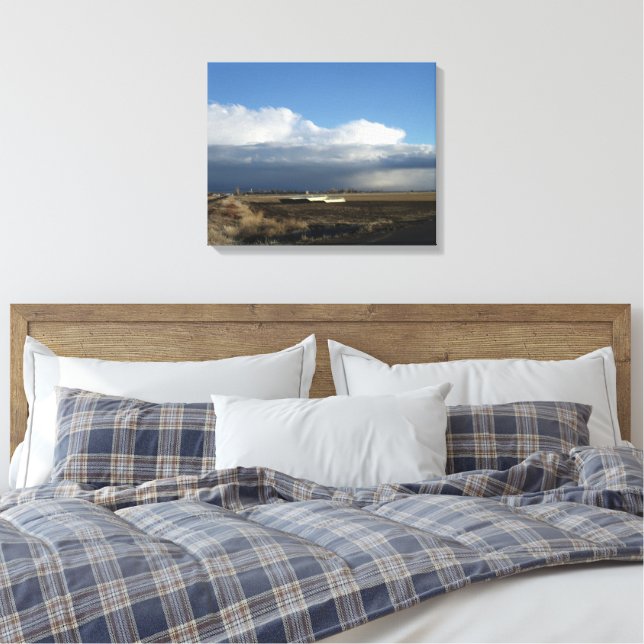 Tulelake im frühen Winter 3 Leinwanddruck (Insitu (Schlafzimmer))