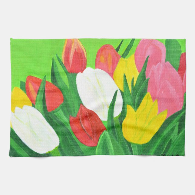 Tulip 2 Küchentücher (Horizontal)