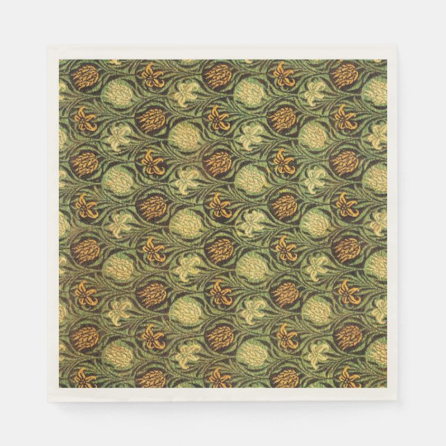 Tulip and Lily, famous pattern, Serviette (Vorderseite)