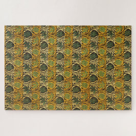 Tulip and Lily Pattern (von William Morris) Puzzle