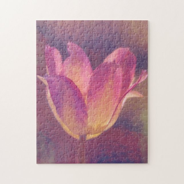 Tulip Art Blume Puzzle (Vertikal)