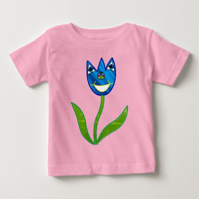 Tulip Baby T-shirt (Vorderseite)