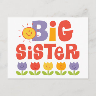 Tulip Big Sister Postkarte