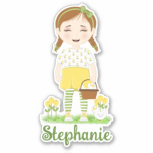 Tulip Birthday Aufkleber